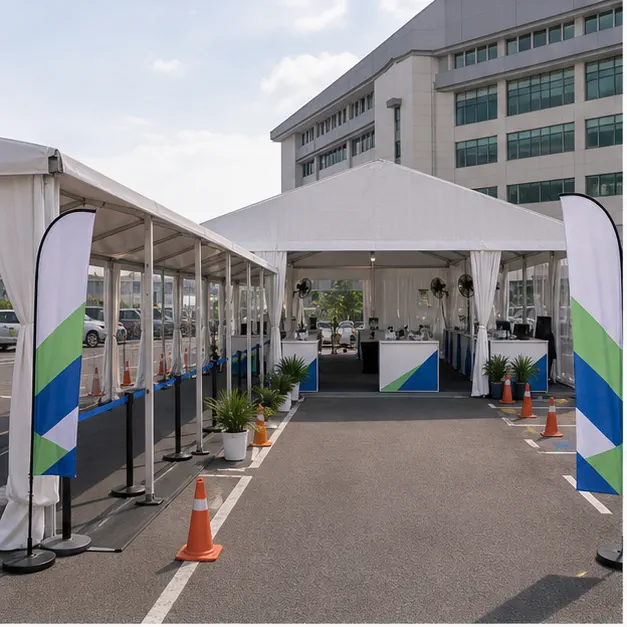 Columbia Asia Shah Alam Waiting Marquee Portfolio setup overview