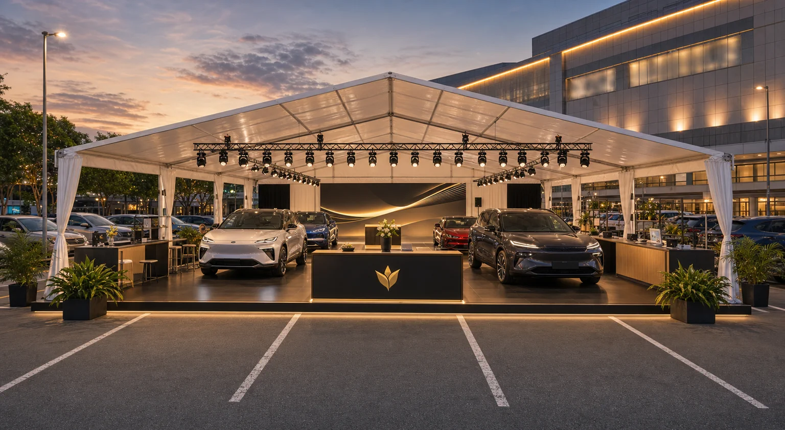 1 Utama Automotive Roadshow Marquee Portfolio setup overview