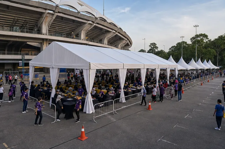 Stadium Malawati Sports Day Marquee Portfolio setup overview