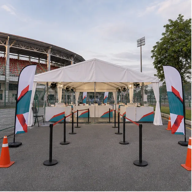 Stadium MBPJ Kelana Jaya Registration Marquee Portfolio setup overview