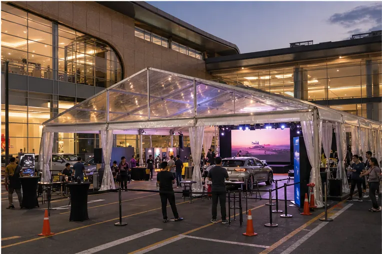 Wangsa Walk Mall Product Launch Marquee Portfolio setup overview